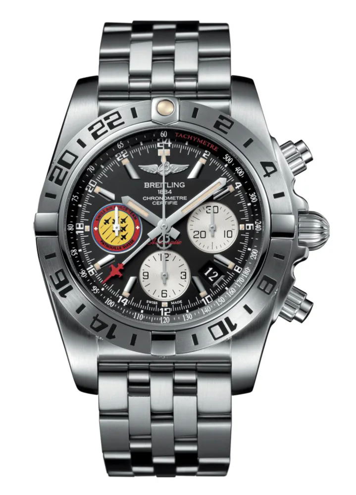 Breitling Chronomat 44 GMT Patrouille Suisse 50th Anniversary